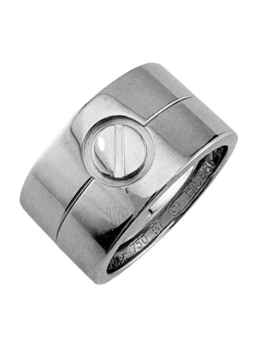 Cartier High Love Ring 18k White Gold